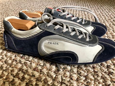 cerco scarpe prada uomo usate|prada men's formal shoes.